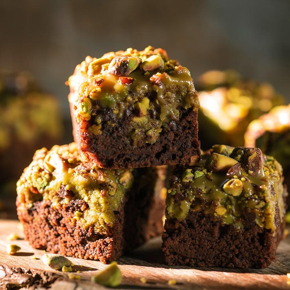 Pistachio Brownie